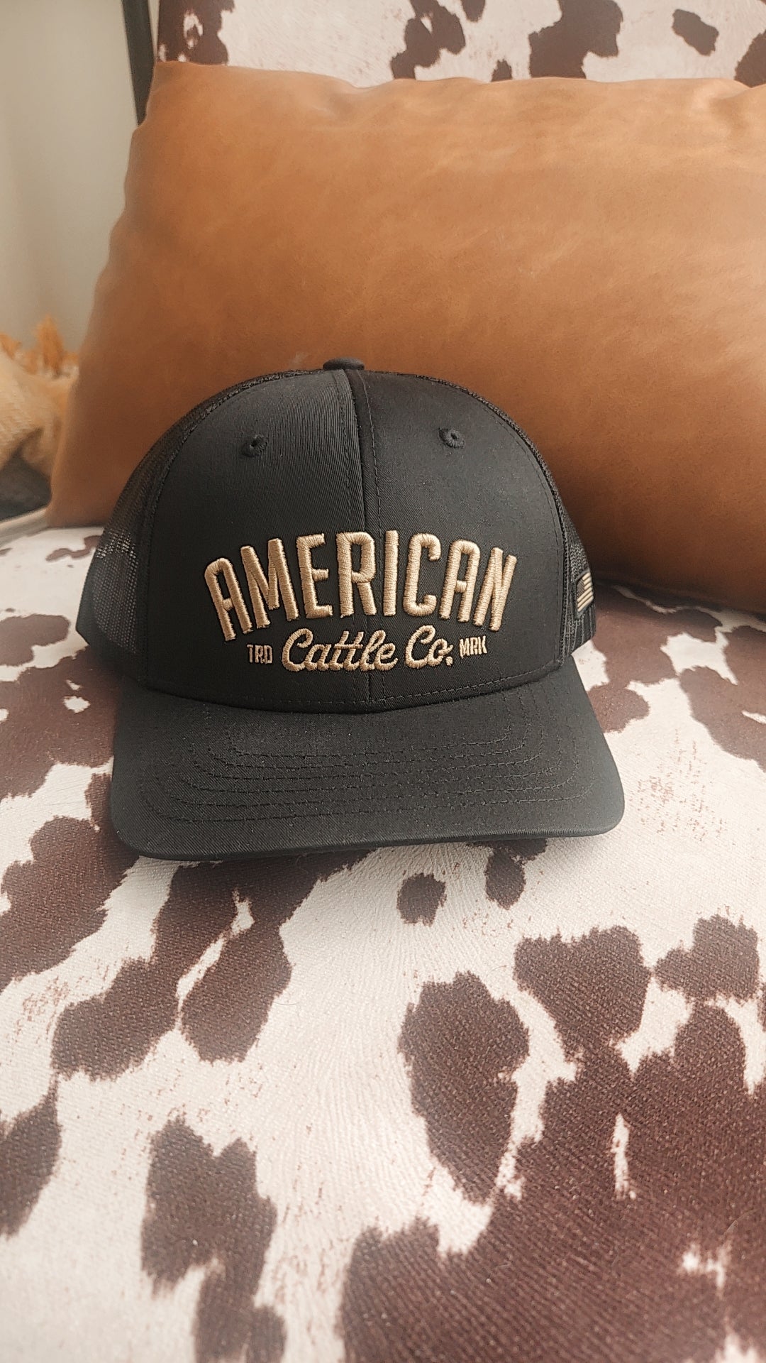 ACC Embroidered Hat: Black