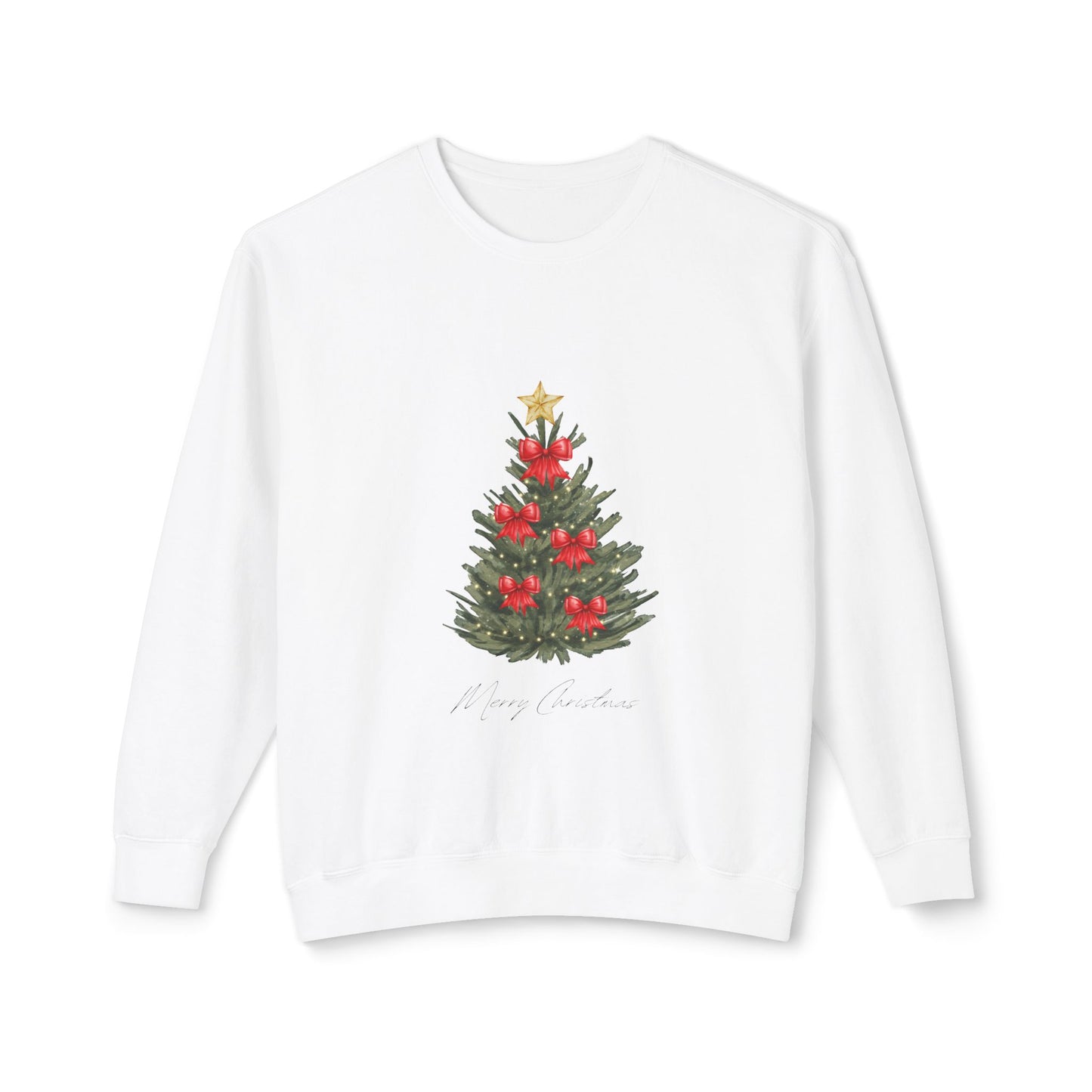 Christmas Tree bow sweatshirt 🎄🎀