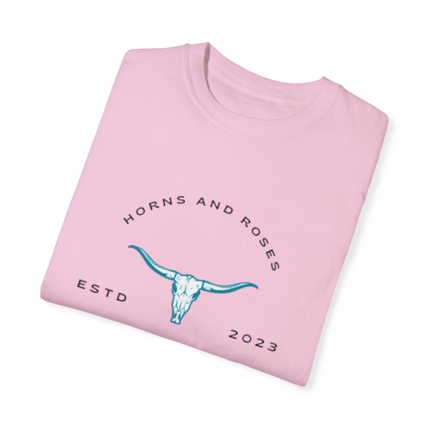 Horns and Roses Tee