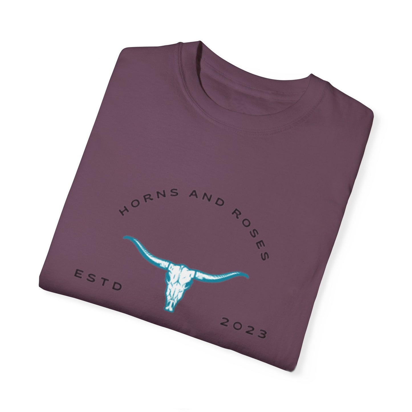 Horns and Roses Tee