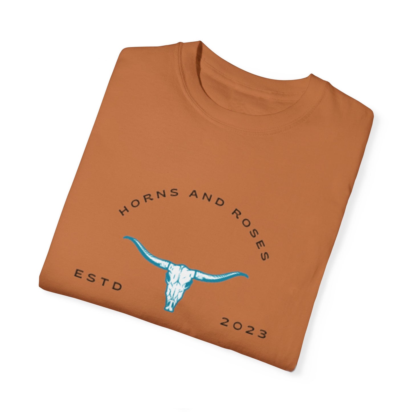 Horns and Roses Tee