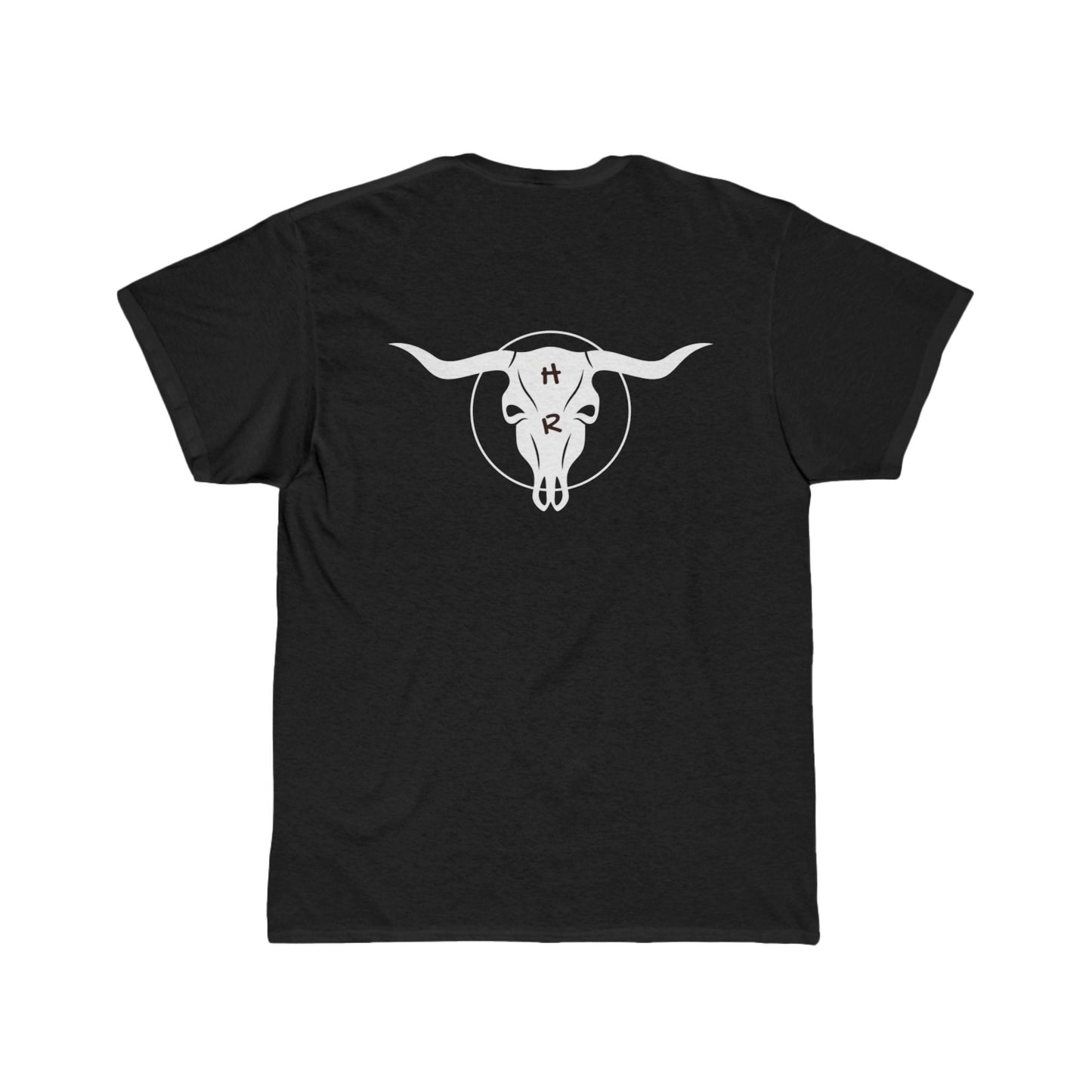 Men's  Horns and Roses Short Sleeve Tee