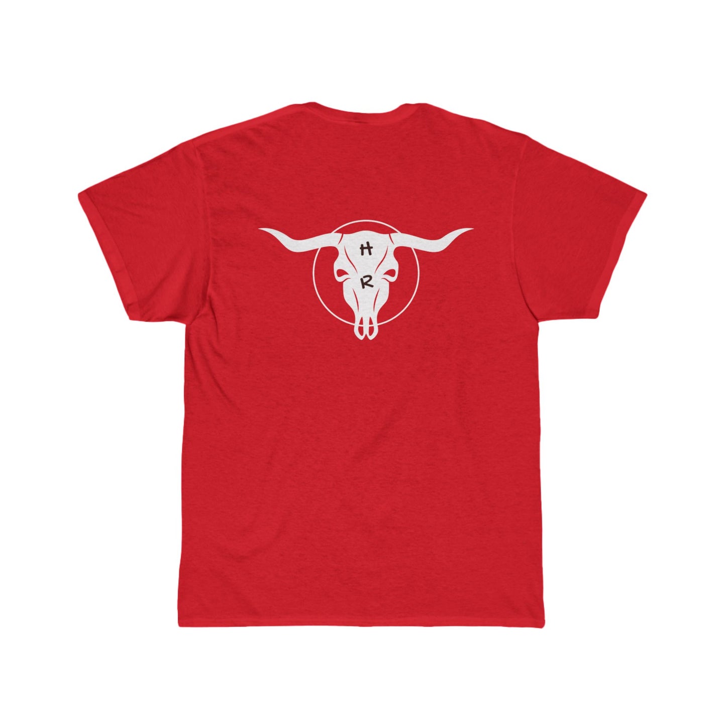 Men's  Horns and Roses Short Sleeve Tee