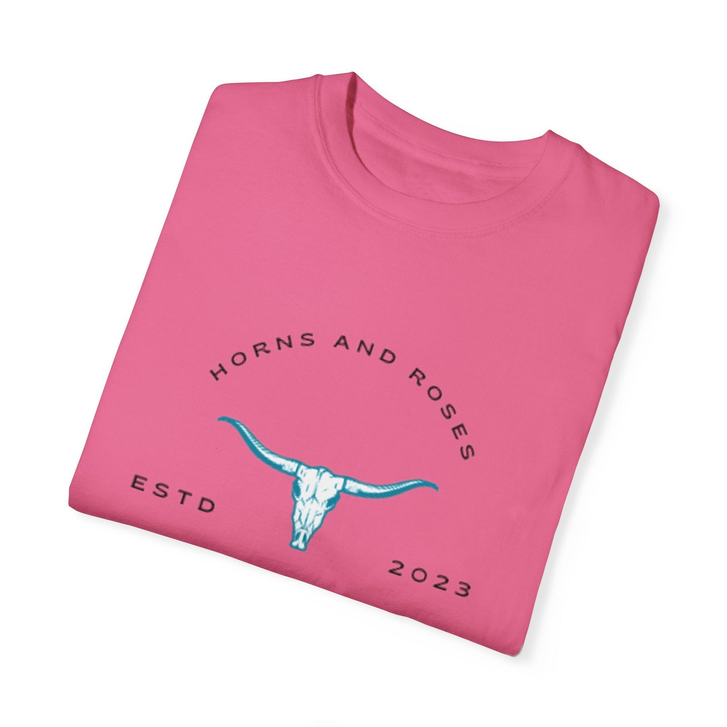 Horns and Roses Tee