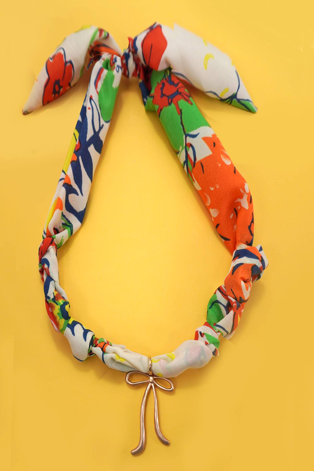 HANDMADE SCARF CHARM NECKLACE | 80N91790: I