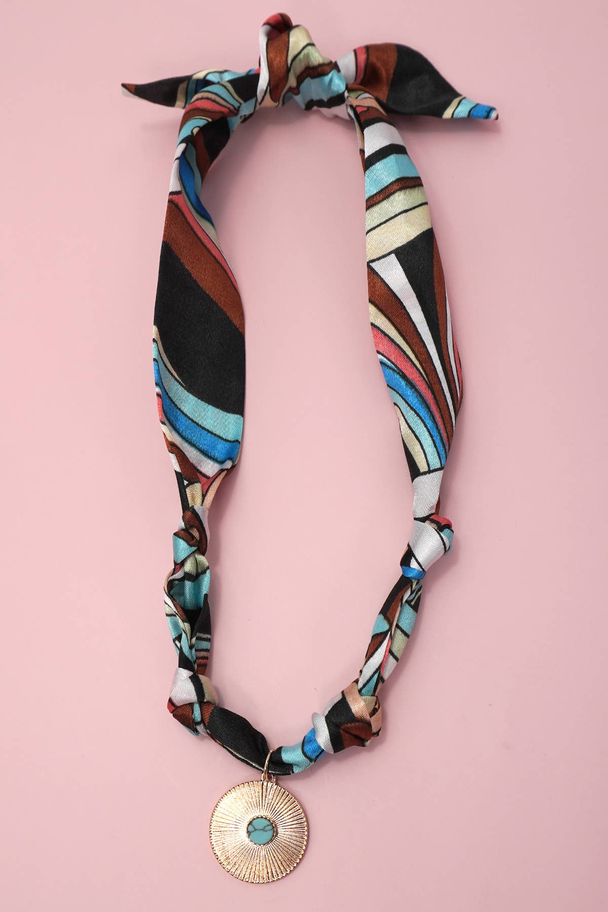 HANDMADE SCARF CHARM NECKLACE | 80N91790: I