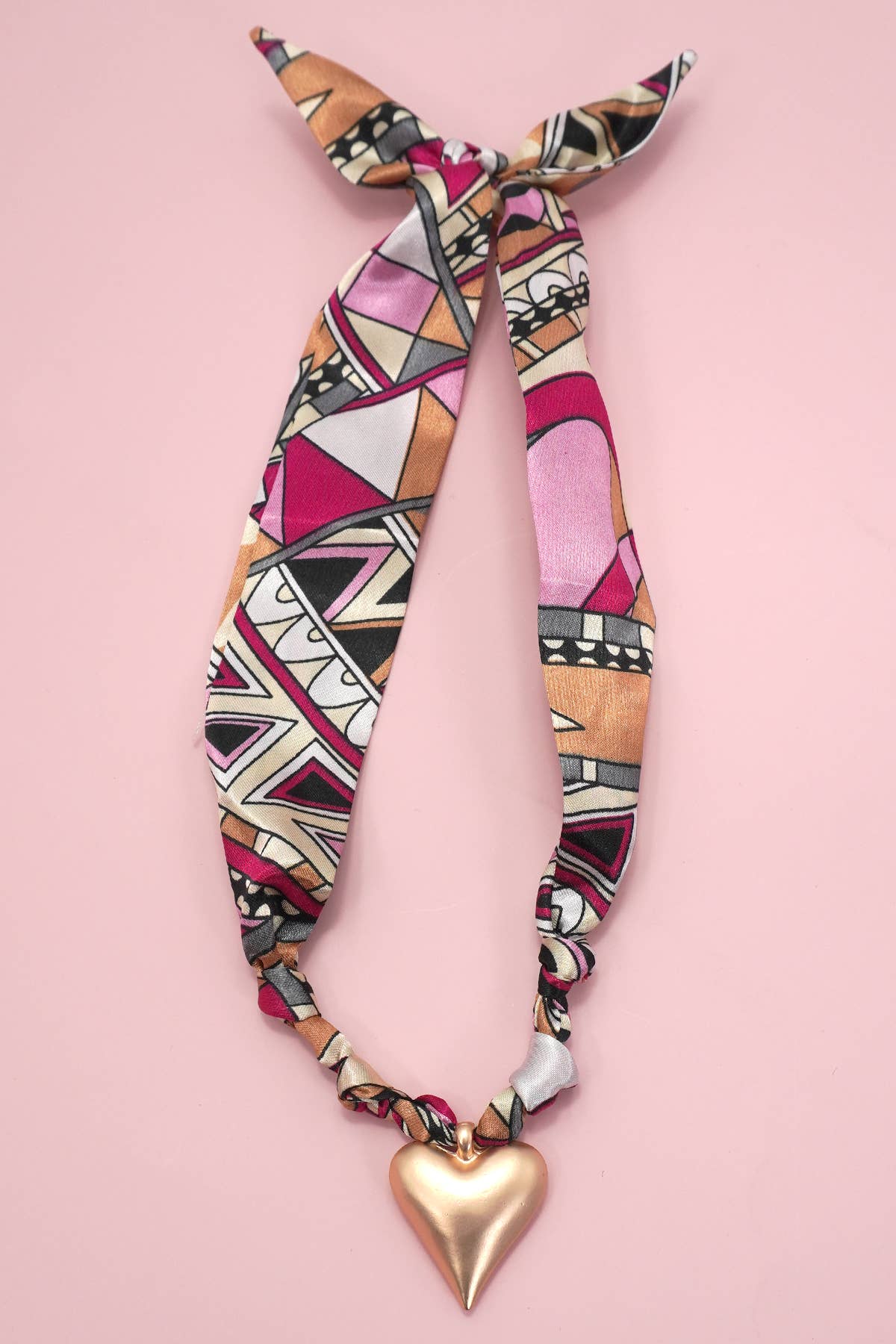 HANDMADE SCARF CHARM NECKLACE | 80N91790: I