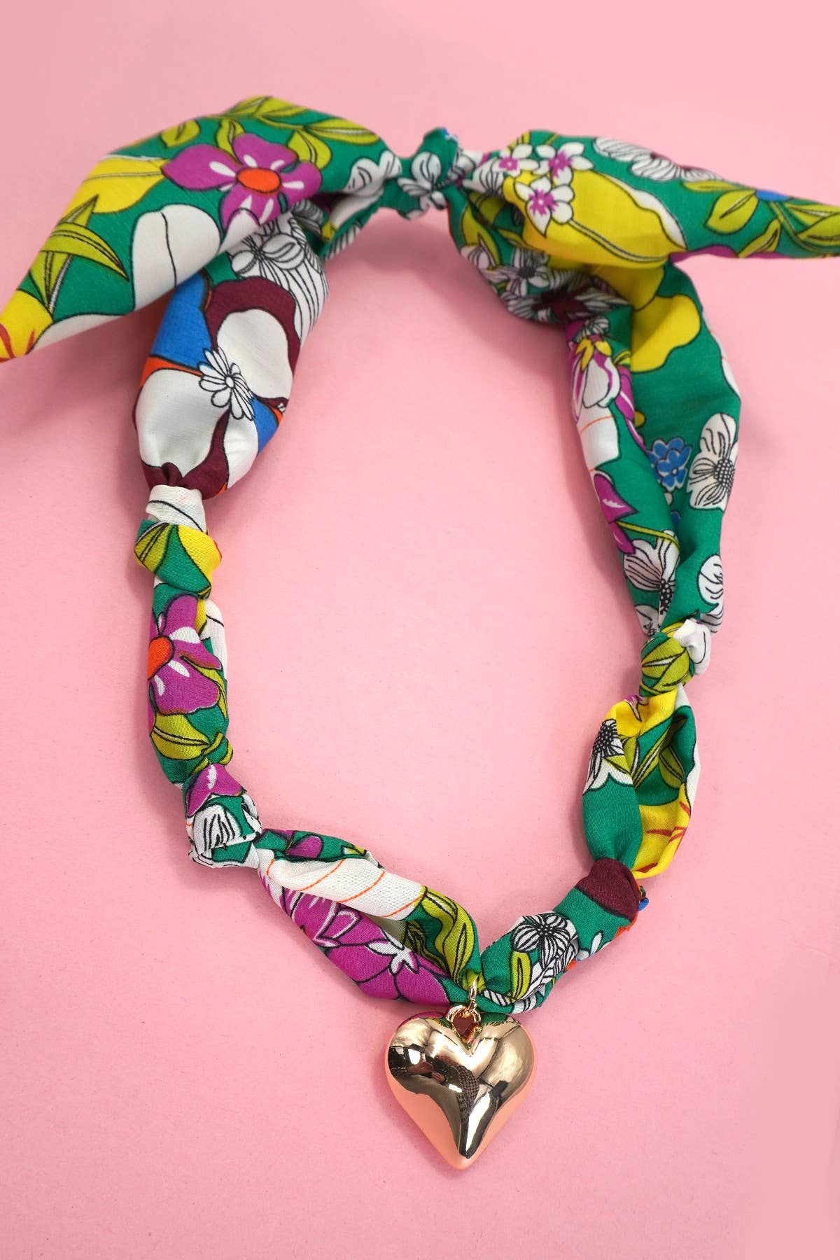 HANDMADE SCARF CHARM NECKLACE | 80N91790: I