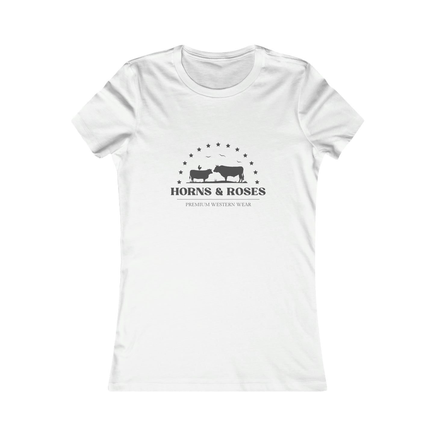 Horns and Roses Women's Favorite Tee