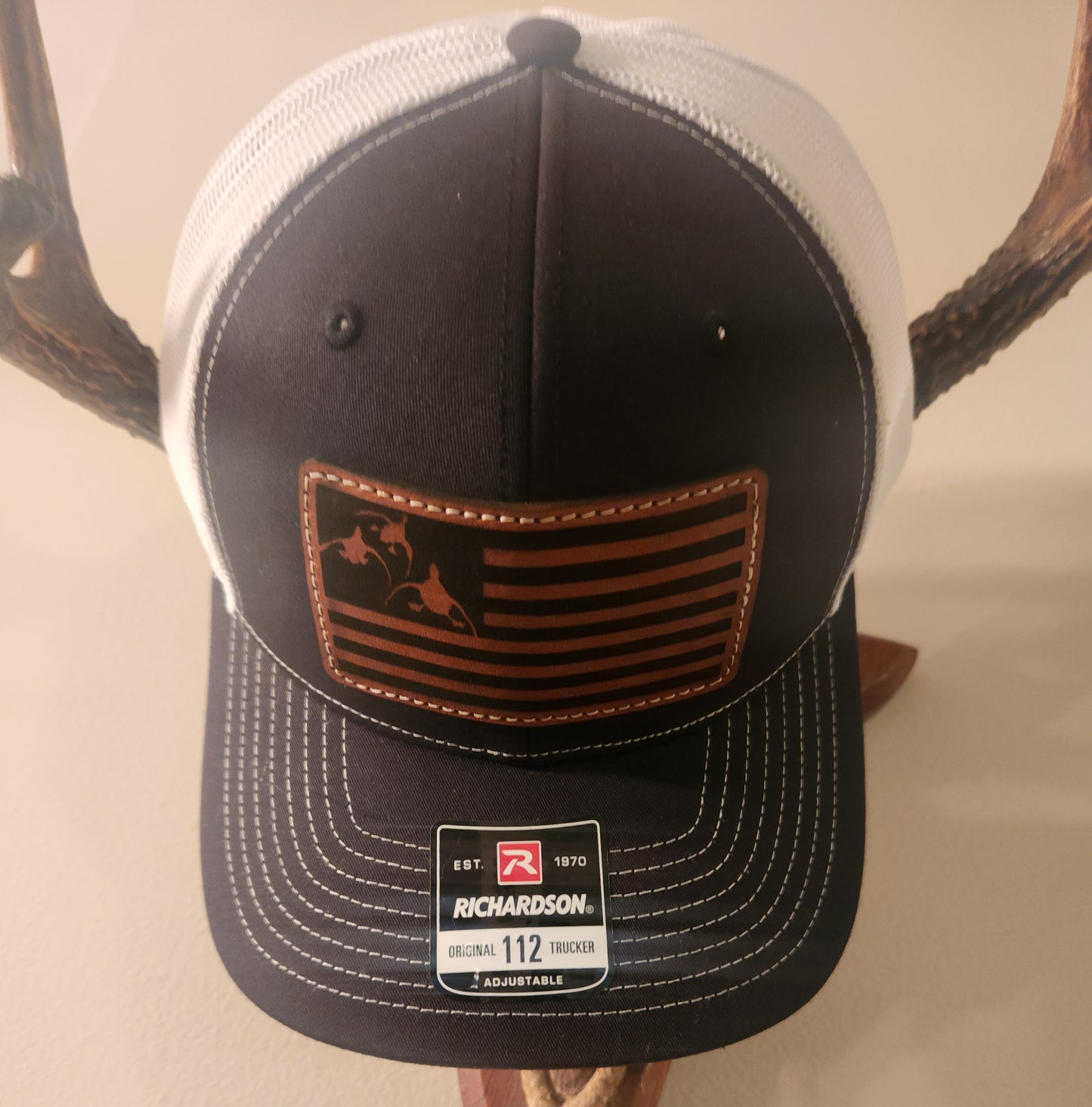 Three Ducks Leather Patch Hat