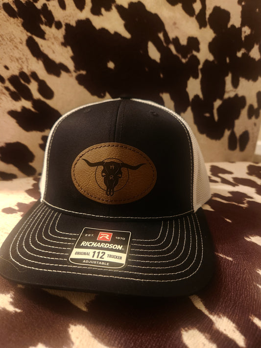 H&R BLACK/WHITE CUSTOM HAT