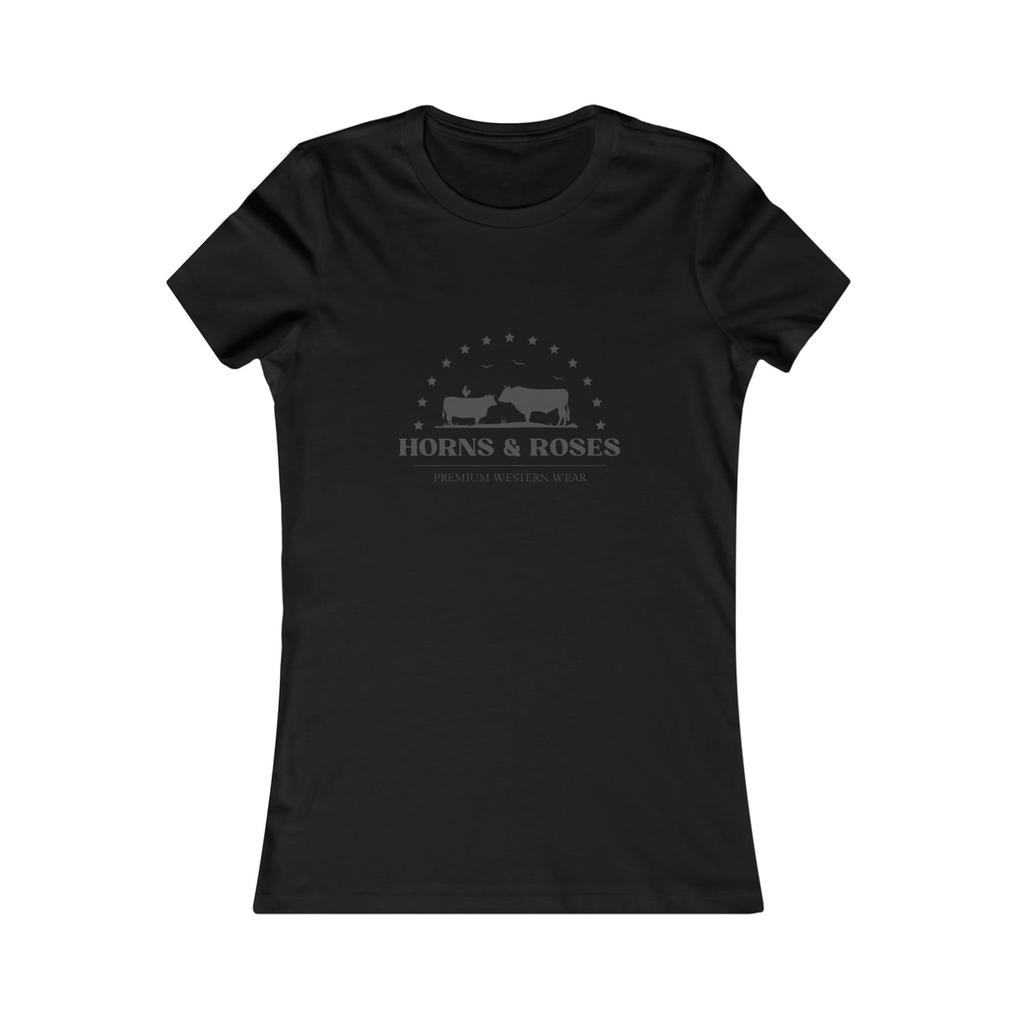 Horns and Roses Women's Favorite Tee